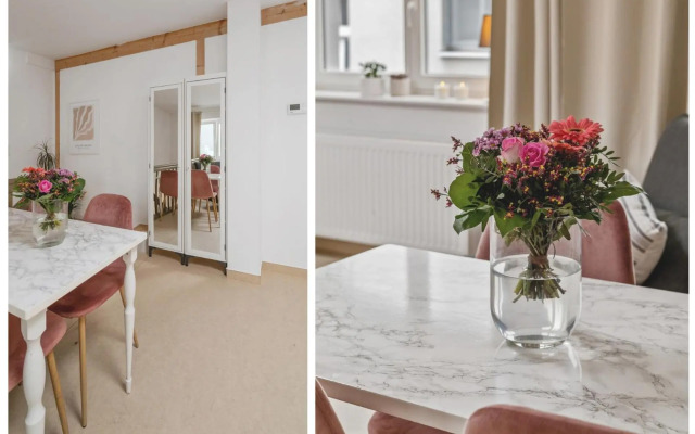 Urban city home with terrace