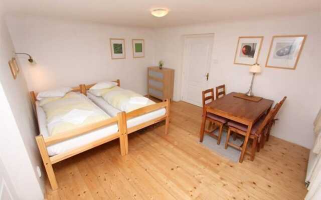 At the Golden Plough Apartments