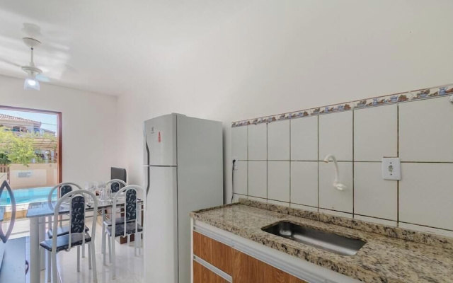 Cond. c\ Piscina e Churrasqueira a 650 m Praia de Taperapuan \ PFNs