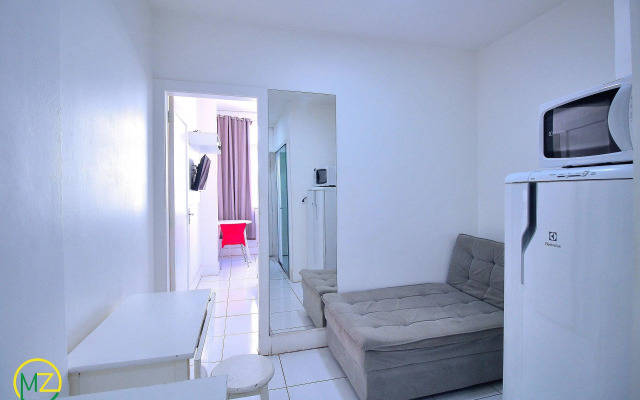 Studio vista mar para 4 pessoas em Copacabana