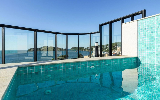 AION 302 - Apartamento Vista Para o Mar - Piscina - Academia