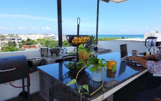 Ocean and city view rooftop, apartment 2BR 201