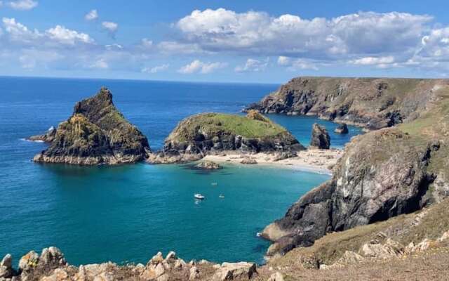 Cosy Shepherds Hut nr Kynance Cove