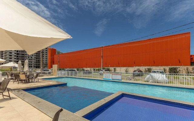 Apart 450m From the Beach in Cond. w/ Pool Var0302