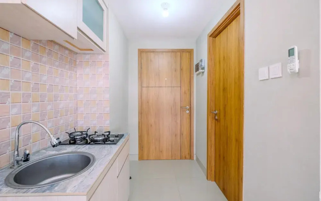Elegant Wide View Studio Apartment at LRT City Jatibening