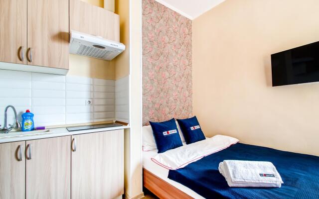 In an apartment on Smolnaya Street
