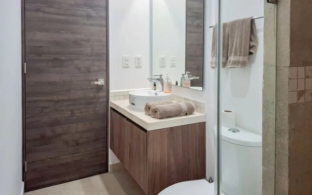 Modern Apt Tulum with 2 BDR Gym & Pool