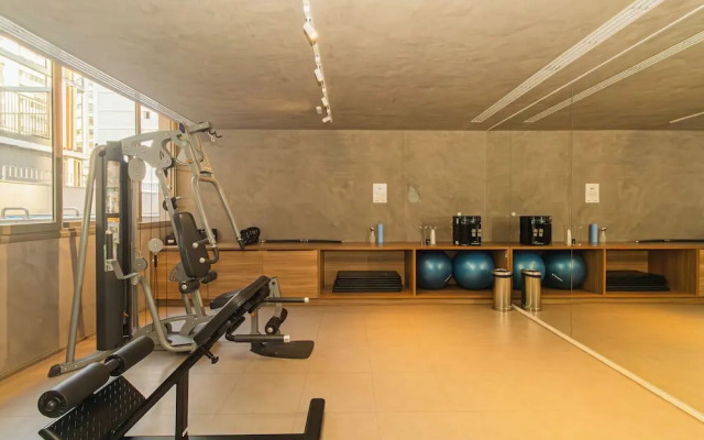 Duplex com piscina e academia