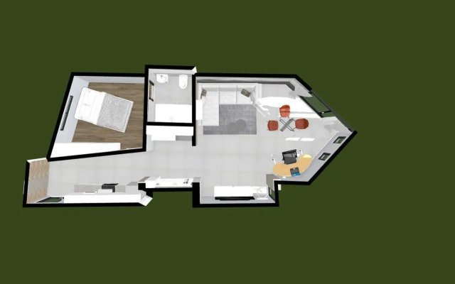 Modern 1-bedroom near Grove Mall and Lady Pohamba AirBnB