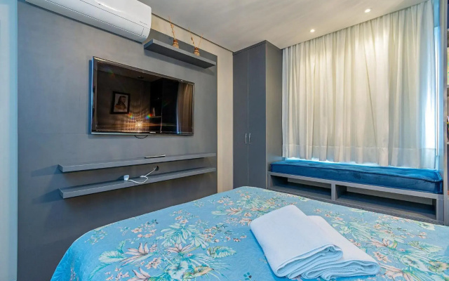 Apartamento Glamour 5 minutos da Rua Coberta