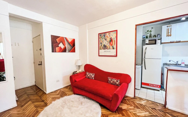 RentUp-Recoleta Dpto luminoso con balcon