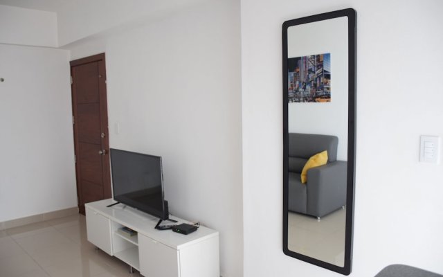 Two Bedrooms Apt Los Prados-Terrace-Gym