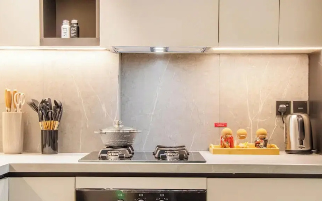 Manzil - 1BR in Arjan with City Views