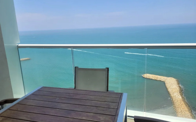 H2 Bocagrande Vista al Mar-Bahía