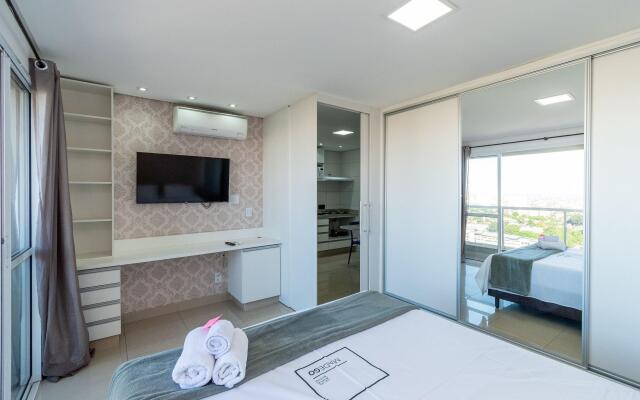 Flat aconchegante no Setor Bueno - TH1604