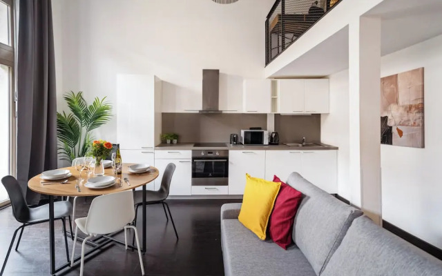 Apartments with balcony near center