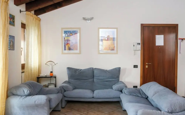 Flat Lake Garda With Very Panoramic View
