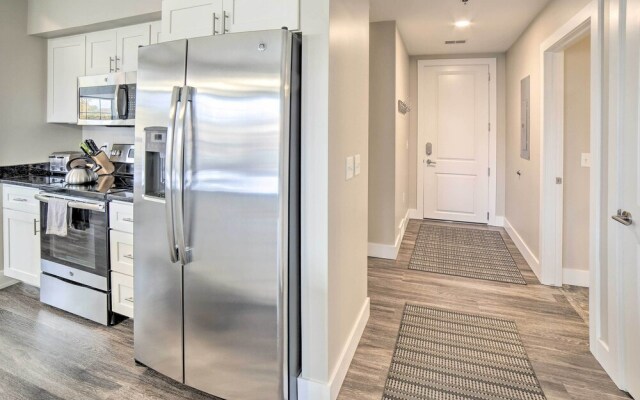 Luxe Manistee Condo w/ Balcony & River Views!