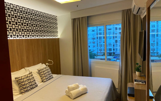 Flat Ipanema 2 Quadras da Praia - Estacionamento gratuito