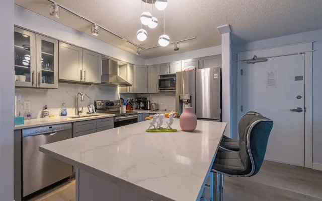 Mountain View 1 BR - Full Kitchen-BBQ-AC