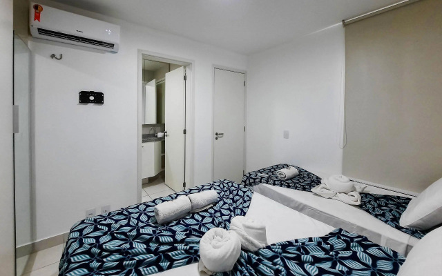 VG Sun Cumbuco 2 Suítes 6 Pessoas Maq Lavar WiFi by DM Apartments