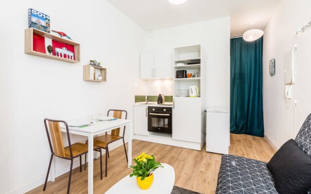 Studio With a Courtyard in the City Center