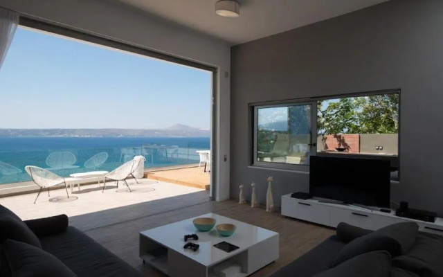 Luxury Villa Crete Villa Saphire 3 Bedroom Sea View Chania