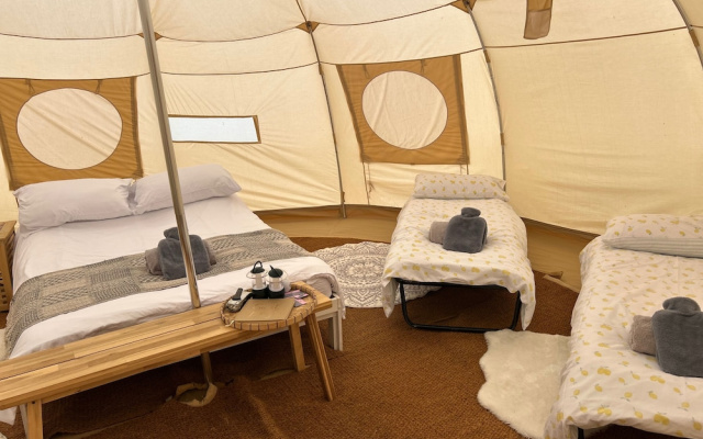 Beautiful Bell Tent Stay
