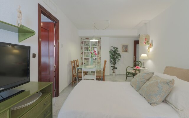 Big Retro Malagueta Beach And Downtown