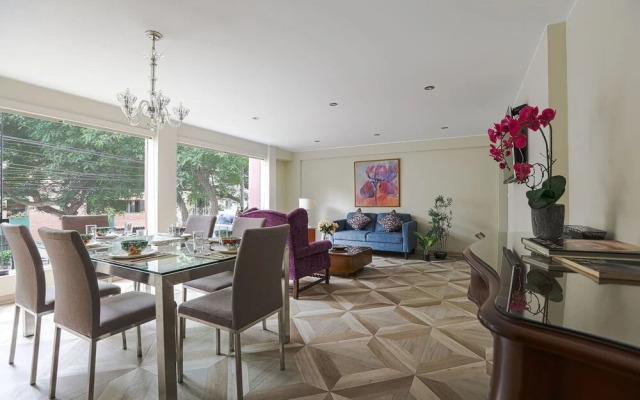 Lujoso y encantador dpto en Miraflores centro