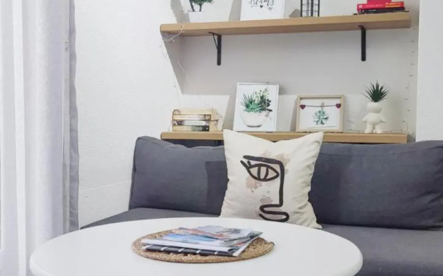 Care's studio apartment