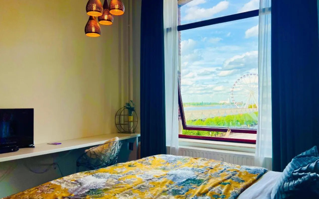 Riverview Studio in Historical Heart of Antwerp