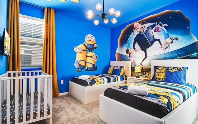 Villa Pool Spa Near Disney 9br 1571