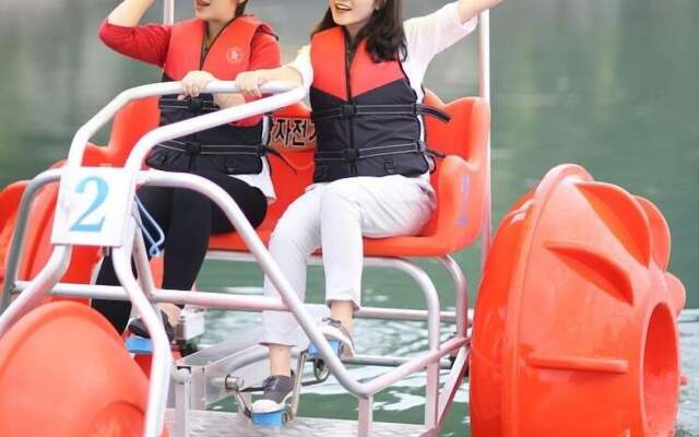 Blue Sky Raft at Kanchanaburi