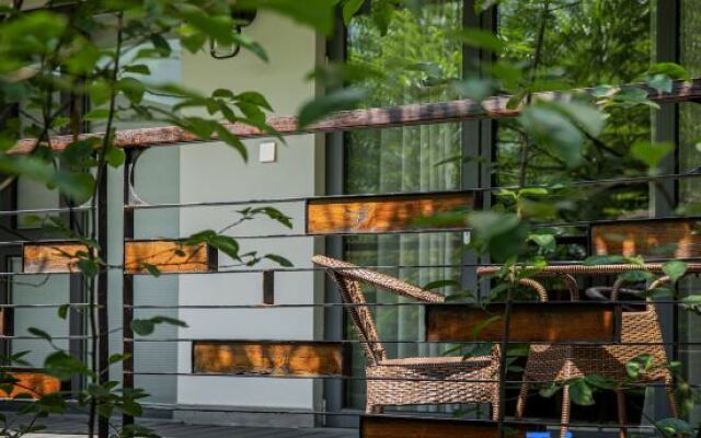 Anji Double Fish Hall Hot Spring Resort B&B (Longwangshan Canyon Drift Shop)