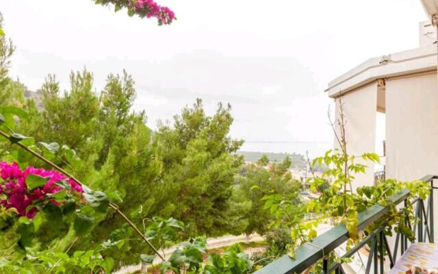 Sea view maisonette near Nafplio!1' drive to beach