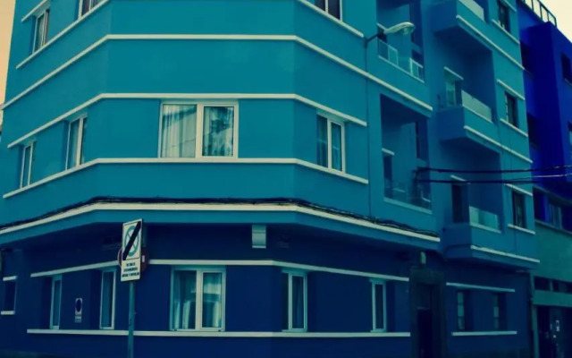 The blue house las Canteras
