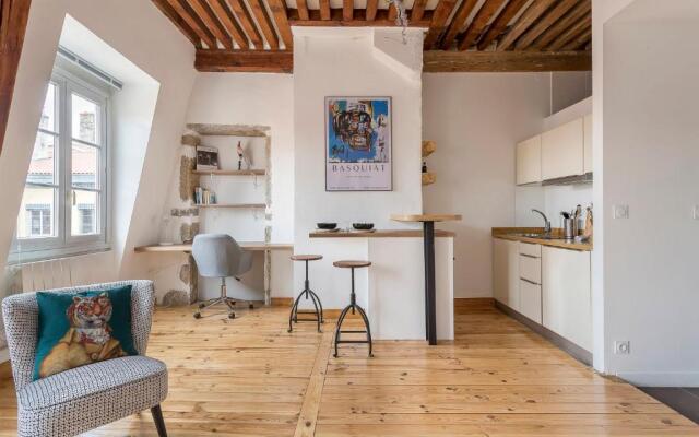 Janis - Studio vue sur les toits de Lyon - Appartement 2beapart