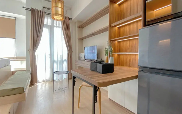 Cozy And Functional Studio Apartment At Vasanta Innopark