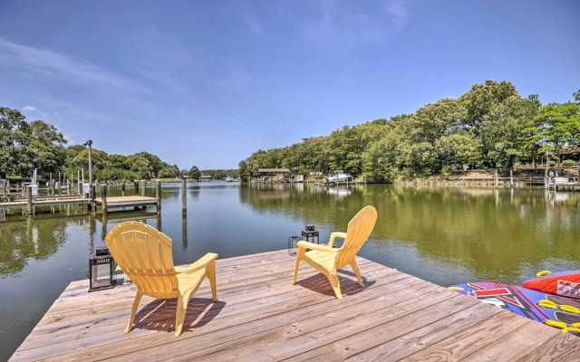 Waterfront Reedville Home w/ Private Dock!