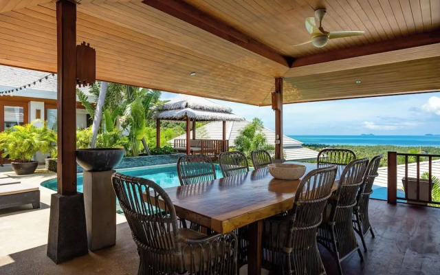 5 Bed Sea View Villa In Bophut - Kbr25