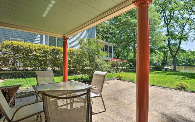 Waterfront Annapolis Cottage: Fire Pit & Pier