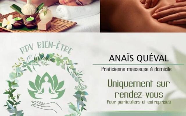 Appartement T2 bis, 200m de la mer, très calme