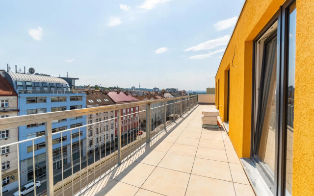 Penthouse with panoramic city view in Elite Rezidence