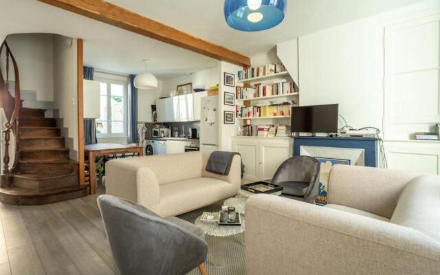 Grande maison de pecheur pour 10 terrasse parking