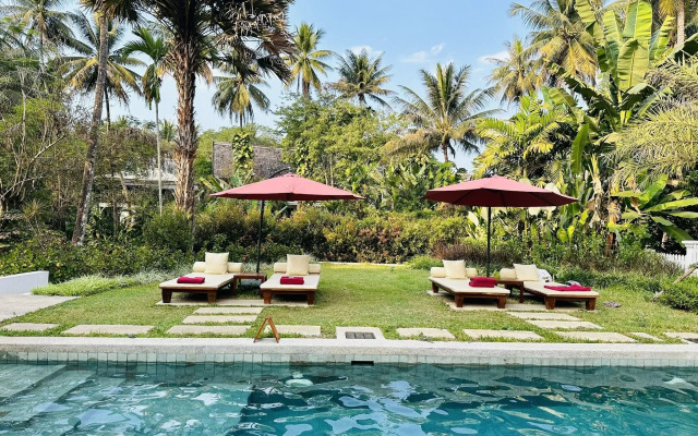 Parasol Blanc Luang Prabang