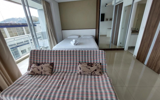 Book Santos - Unlimited 1419 - Studio Frente Mar