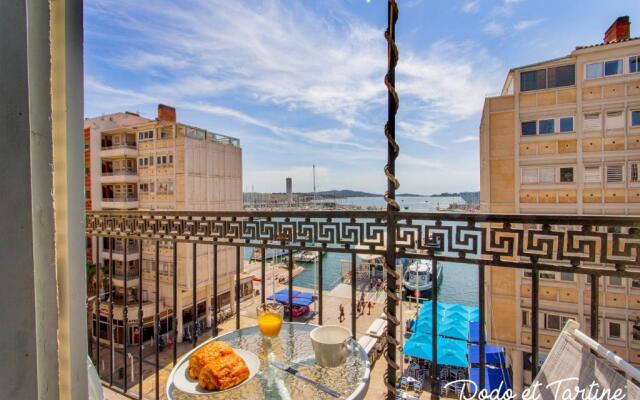 Enchanting 2 bedroom with sea view and AC - Dodo et Tartine