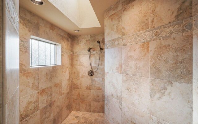 Craftsman-style Awbrey Home features Gas BBQ by RedAwning