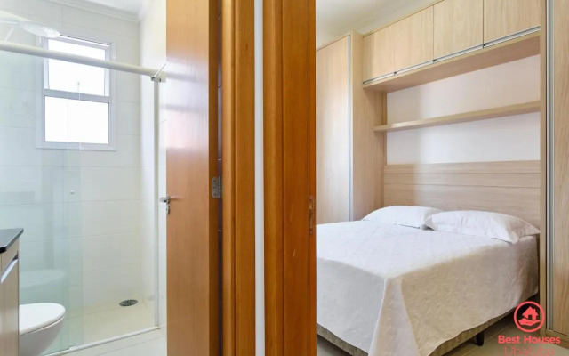 BH46: AR PISCINA E VARANDA GOURMET - 250m DA PRAIA